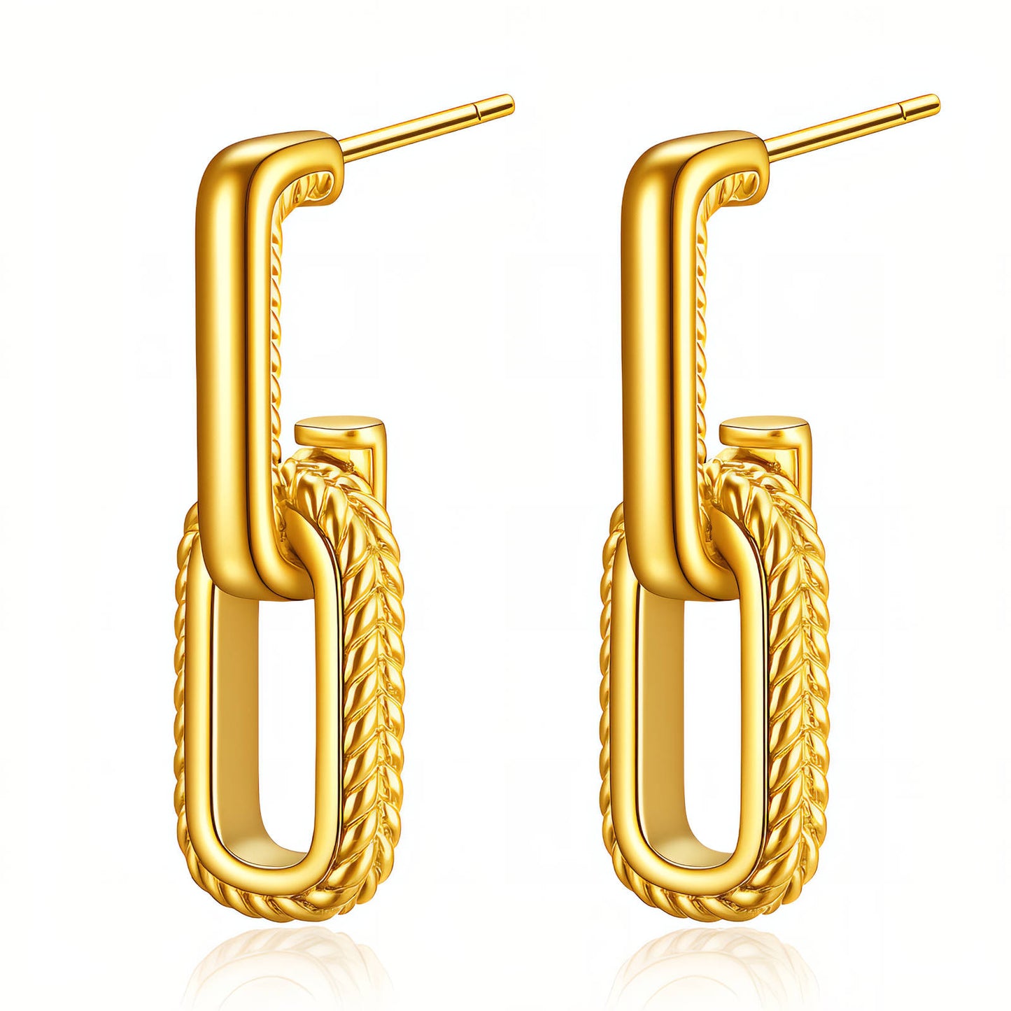 Avella Link Earrings