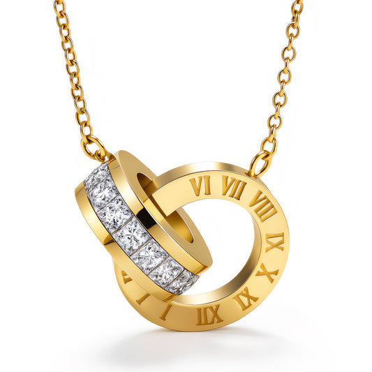 Adrielle Pendant Gold Necklace