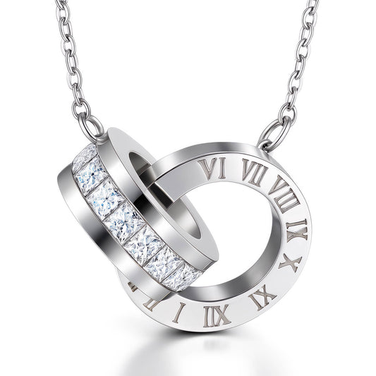 Adrielle Pendant Silver Necklace